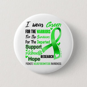 Macaron Rond 5 Cm Neurofibromatosis Awareness Month Ribbon