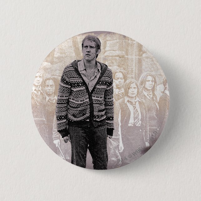 Macaron Rond 5 Cm Neville Longbottom 2 (Devant)