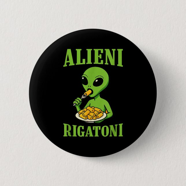 Macaron Rond 5 Cm New Italian Brainrot Alieni Rigatoni Funny Viral M (Devant)