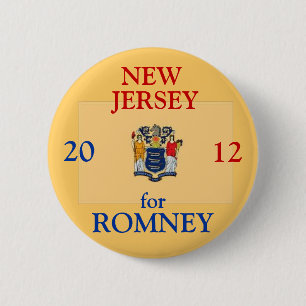 Macaron Rond 5 Cm New Jersey pour Romney 2012