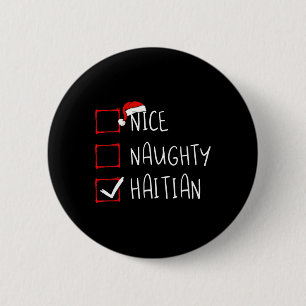 Macaron Rond 5 Cm Nice Naughty Haïti Noël Haïti Patrimoine Racine