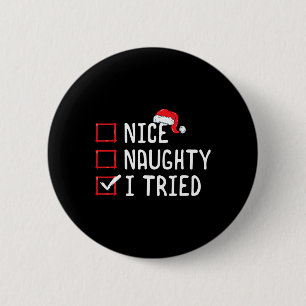 Macaron Rond 5 Cm Nice Naughty I Essaie Noël Liste