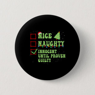 Macaron Rond 5 Cm Nice Naughty Innocent Jusqu'À La Culpabilité Prove
