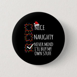 Macaron Rond 5 Cm Nice Naughty Never Mind Ill Acheter Mes Propres St