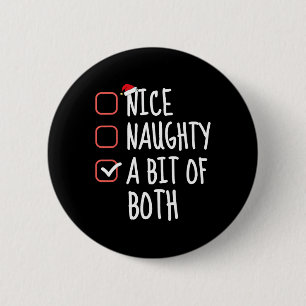 Macaron Rond 5 Cm Nice Naughty Un Peu Des Deux Liste De Noël Père No