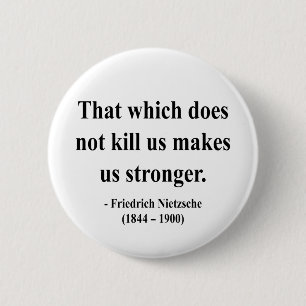 Macaron Rond 5 Cm Nietzsche Quote 5a