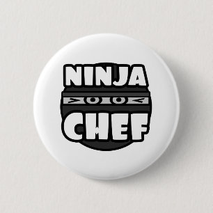 Macaron Rond 5 Cm Ninja Chef