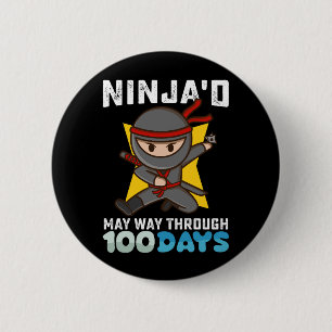 Macaron Rond 5 Cm Ninja'd May Way through 100 Days of School