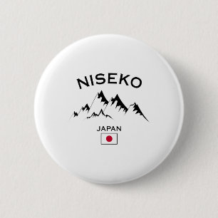 Macaron Rond 5 Cm Niseko Japan Station de ski Hokkaido Montagne japo
