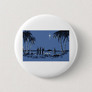 Macaron Rond 5 Cm NOB160 nativité 2.tif