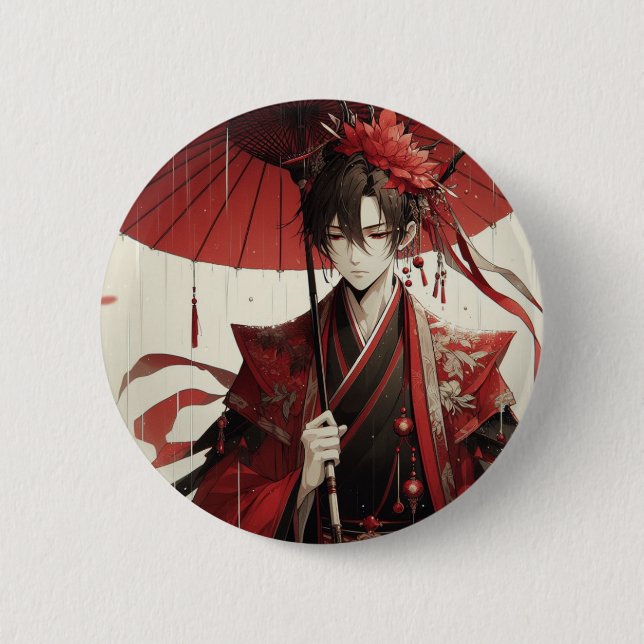 Macaron Rond 5 Cm Nobleman errant (Devant)