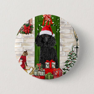 Macaron Rond 5 Cm Noël aux canicules