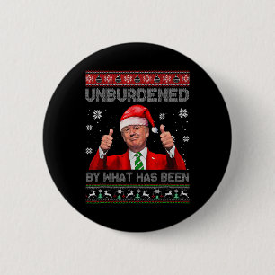 Macaron Rond 5 Cm Noël débarrassé de ce qui a été Trump rétro
