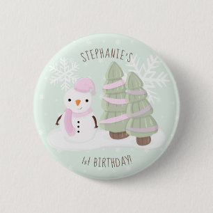 Macaron Rond 5 Cm Noël des motoneiges