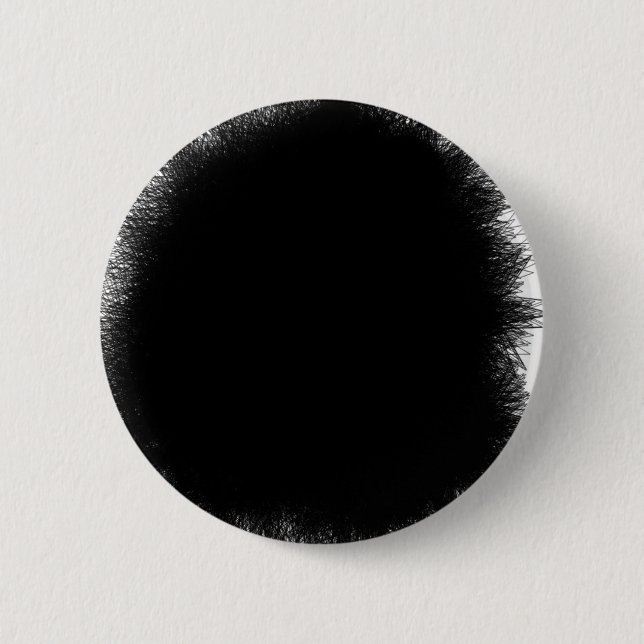 Macaron Rond 5 Cm noir de tabagisme (Devant)
