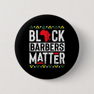 Macaron Rond 5 Cm Noir Mois Barbers Problème Histoire Femmes africai