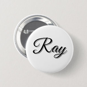 Macaron Rond 5 Cm Nom de Ray Mens,