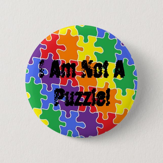 Macaron Rond 5 Cm Nom de votre bouton (Devant)