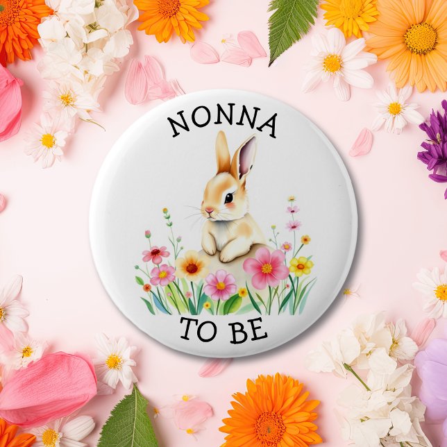 Macaron Rond 5 Cm Non à | Baby shower à thème Woodland (Créateur téléchargé)