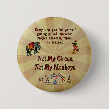 Non mes singes, non mon cirque