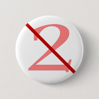 Macaron Rond 5 Cm NON sur le bouton de la question 2
