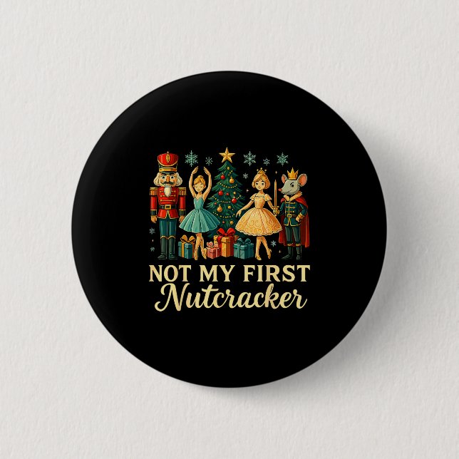 Macaron Rond 5 Cm Not My First Nutcracker Sugar Plum Costume, Christ (Devant)