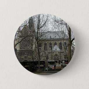 Macaron Rond 5 Cm Notre Dame Church