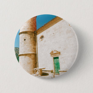 Macaron Rond 5 Cm Notre-Dame-des-Rochers - Baie de Kotor - Monténégr