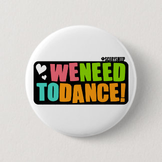 Macaron Rond 5 Cm Nous devons danser