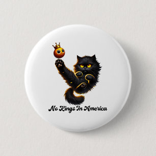 Macaron Rond 5 Cm Nous Le Peuple Politique Aucun Rois En Amérique Po