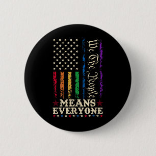 Macaron Rond 5 Cm Nous Le Peuple Signifie Tout Le Monde Constitution