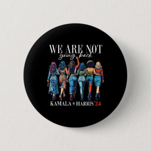 Macaron Rond 5 Cm Nous Ne Retournons Pas Kamala Harris Waltz 24 Mada