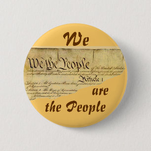 Macaron Rond 5 Cm NOUS sommes bouton de thePeople