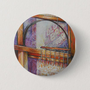 Macaron Rond 5 Cm Nous sommes tous des papillons volant autour de la