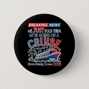 Macaron Rond 5 Cm Nous Venons De Leur Dire En Partant En Croisière S