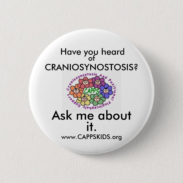 Macaron Rond 5 Cm nouveau bouton (Devant)