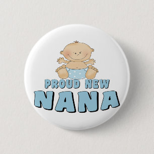 Macaron Rond 5 Cm NOUVEAU T-shirt FIER de Nana