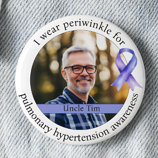Macaron Rond 5 Cm November Pulmonary Hypertension Awareness Month Bu