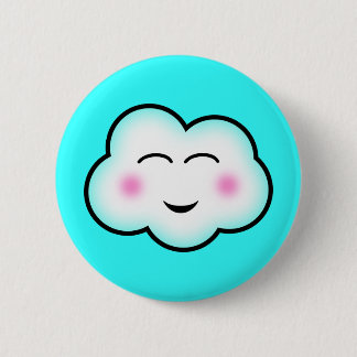 Macaron Rond 5 Cm Nuage de Kawaii