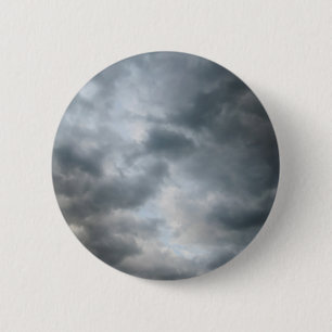 Macaron Rond 5 Cm Nuages de tempête en panne