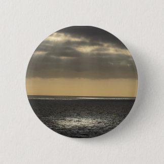 Macaron Rond 5 Cm Nuages en mer