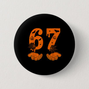 Macaron Rond 5 Cm Numéro 67 Correspondant Six Sept 6 7 Mème 6 7 Hall