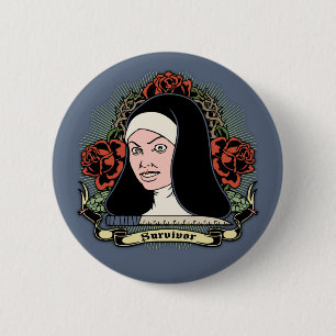 Macaron Rond 5 Cm Nun survivant