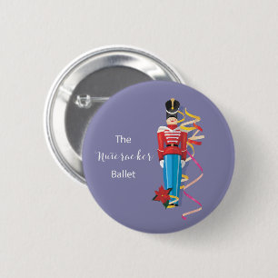Macaron Rond 5 Cm Nutcracker Danse Ballet Performance Félicitations