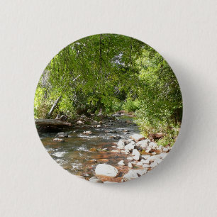 Macaron Rond 5 Cm Oak Creek II à Sedona Arizona Photographie de la n