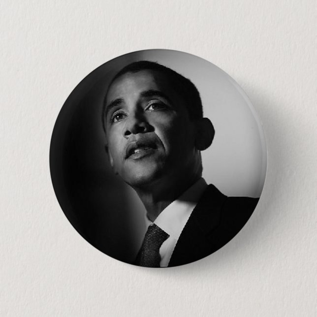 MACARON ROND 5 CM OBAMA (Devant)