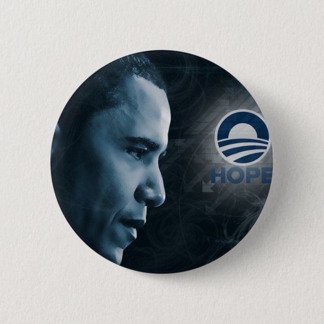 Macaron Rond 5 Cm obama 10 (Devant)