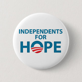 Macaron Rond 5 Cm Obama 2008 - Indépendants pour le bouton 61029