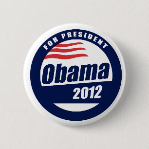 Macaron Rond 5 Cm Obama 2012