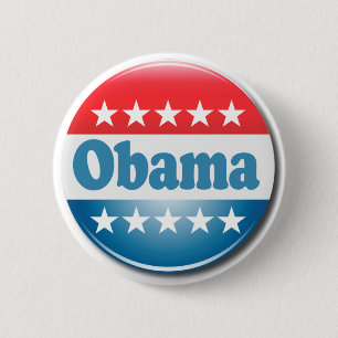 Macaron Rond 5 Cm Obama 2012